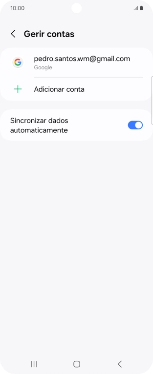 Prima a tecla de início para terminar e voltar ao ecrã inicial.