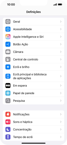 Prima Tempo de ecrã e escolha, se necessário, o membro pretendido do seu grupo familiar.