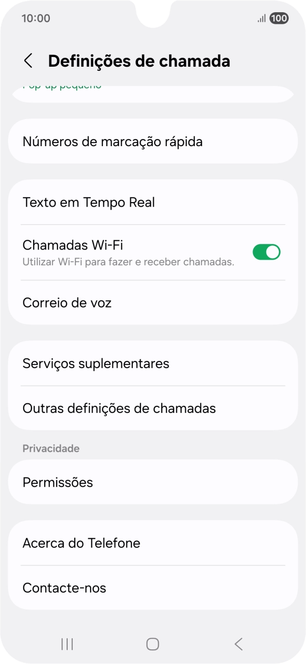Prima Correio de voz.