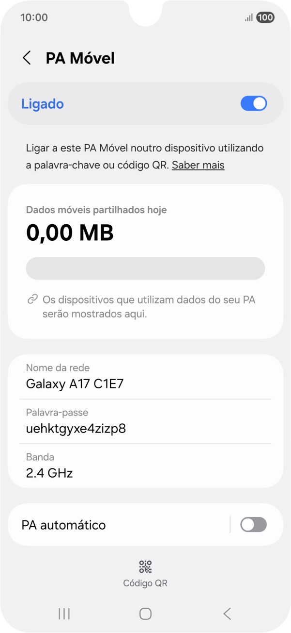 Prima a tecla de início para terminar e voltar ao ecrã inicial.