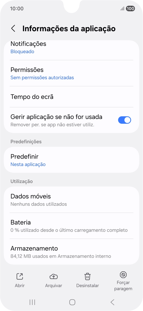 Prima Armazenamento.