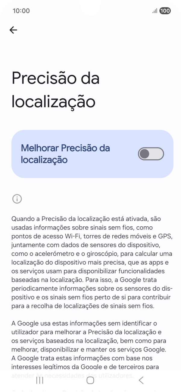 Se premir o indicador junto a 