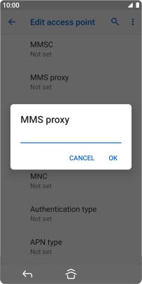 Key in 82.132.254.1 and press OK.