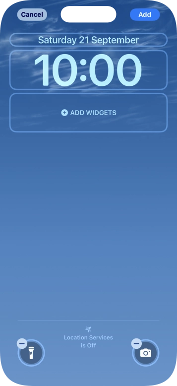 To customise the way the lock screen date is displayed, press the date widget and follow the instructions on the screen to select the required widget display mode. To customise the way the lock screen date is displayed, press the date widget and follow the instructions on the screen to select the required widget display mode.