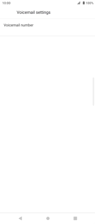 Press Voicemail number.