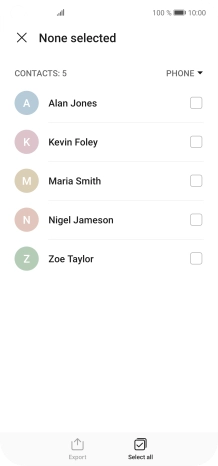 Press Select all.