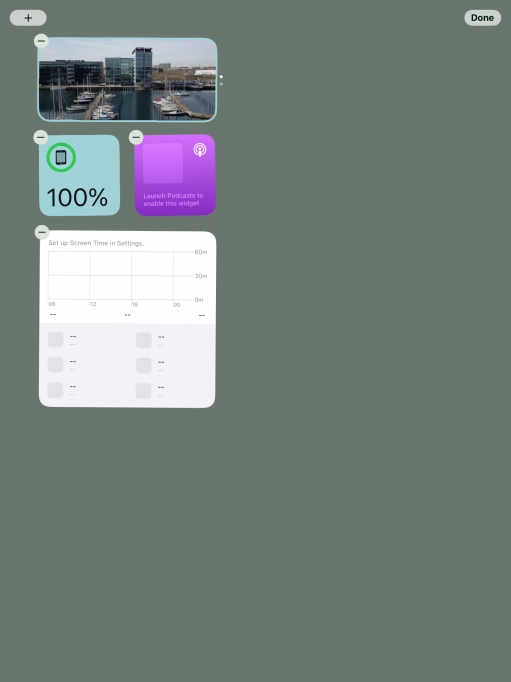 Press the add icon.