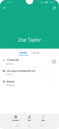 Press the required number.