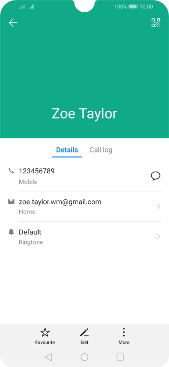 Press the required number.