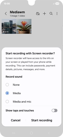 Follow the instructions on the screen to select the required settings.