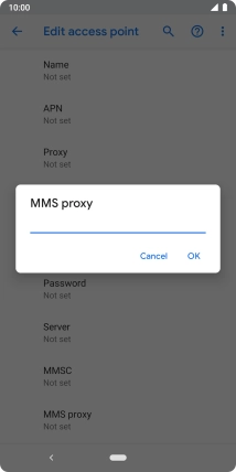 Key in 82.132.254.1 and press OK.