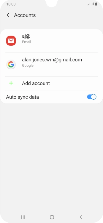Press the Home key to return to the home screen. Press the Home key to return to the home screen.