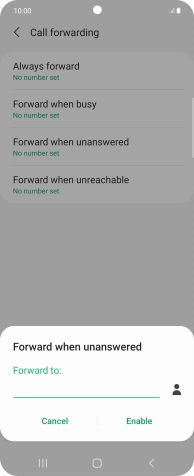 Key in 901 and press Enable.