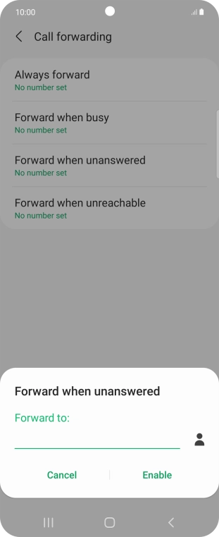 Key in 901 and press Enable.