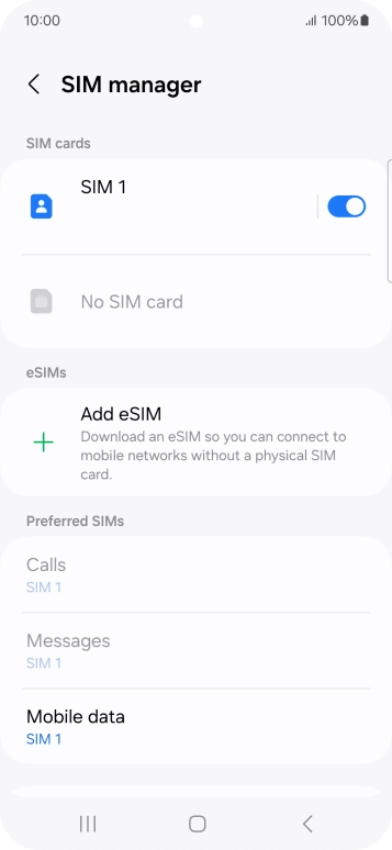 Press Add eSIM.