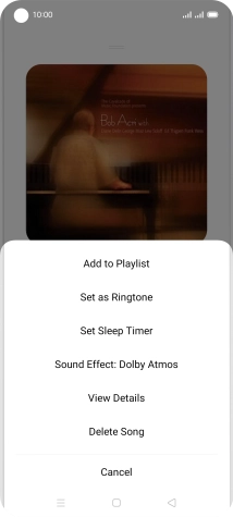 Press Add to Playlist.