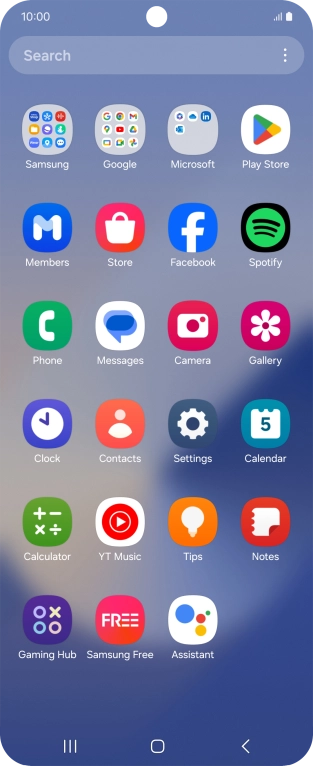 Press Play Store.