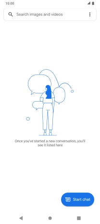 Press Start chat.