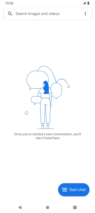 Press Start chat.