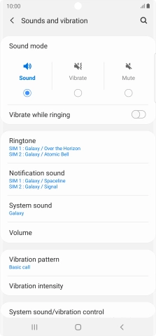 Press Ringtone.