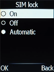 Select On to turn on the function.