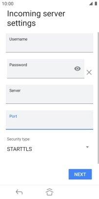 Press the drop down list below 'Security type'.