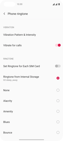 Slide your finger upwards starting from the bottom of the screen to return to the home screen.