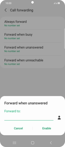Key in 901 and press Enable.