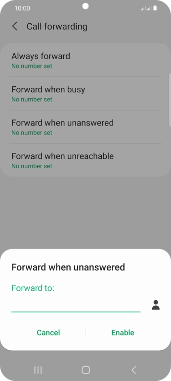 Key in 901 and press Enable.