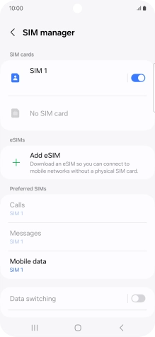 Press Add eSIM.