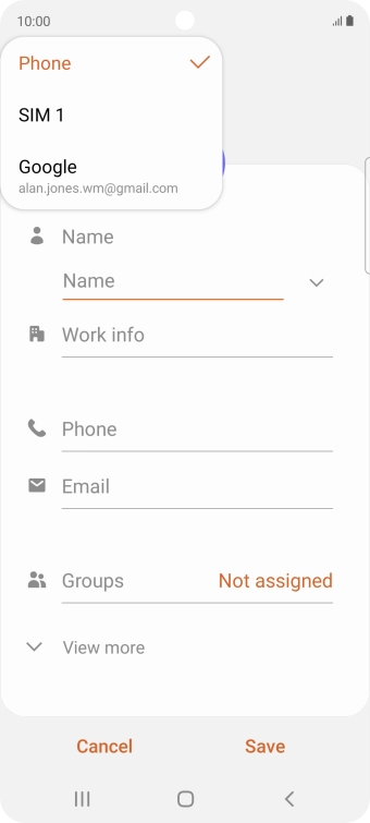 Press Phone.