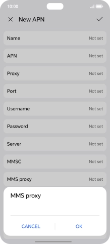 Key in 82.132.254.1 and press OK.