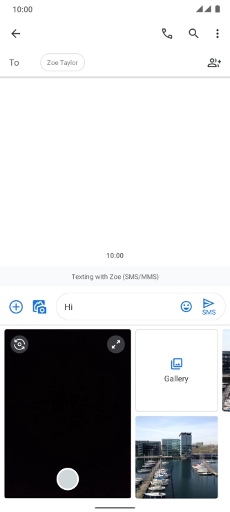 Press Gallery and go to the required folder. Press Gallery and go to the required folder.