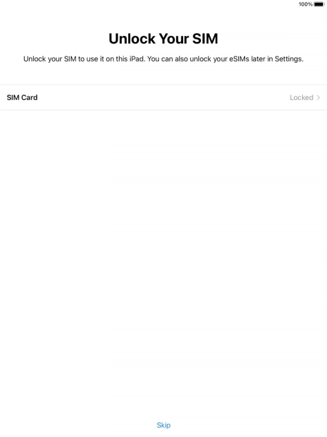 Press SIM Card.