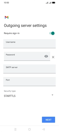 Press the indicator next to 'Require sign-in' to turn on the function.