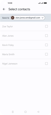 Press the drop down list next to 'Save to'.