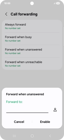 Key in 901 and press Enable.