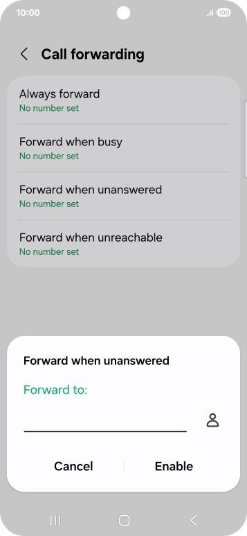 Key in 901 and press Enable.