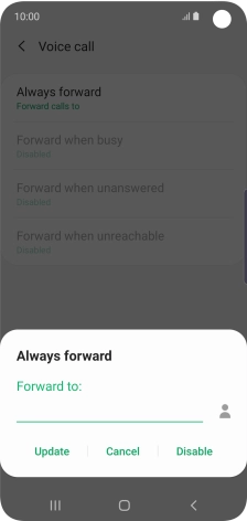 Press Disable.