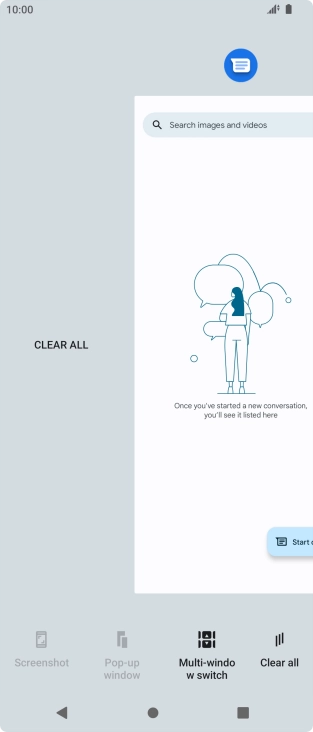 Press CLEAR ALL.
