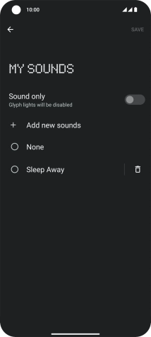 Press the required ring tones to hear them.