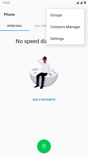 Press Settings.
