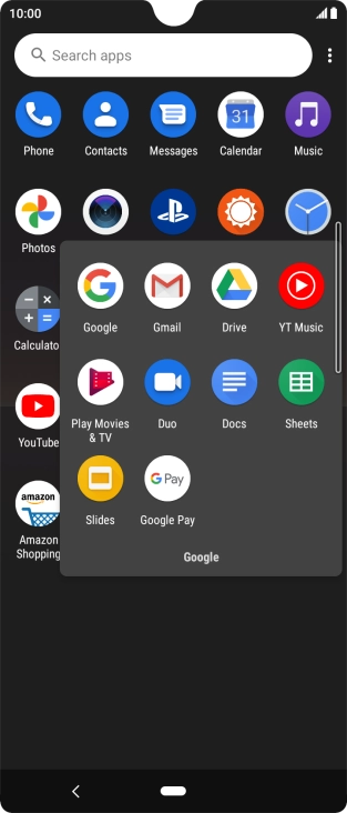 Press Gmail.