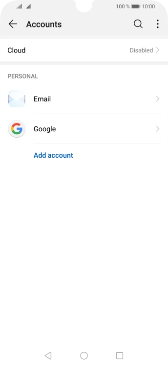 Press the Home key to return to the home screen. Press the Home key to return to the home screen.