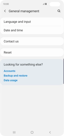 Press Reset.