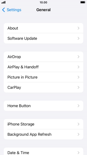Press Background App Refresh. Press Background App Refresh.