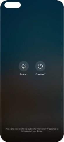 Press Power off.