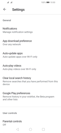 Press Auto-update apps.