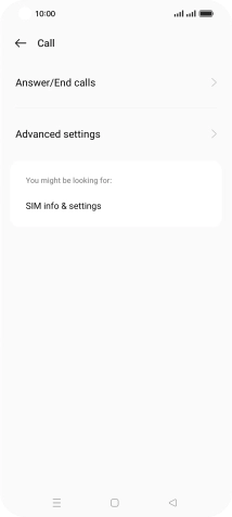 Press Advanced settings.