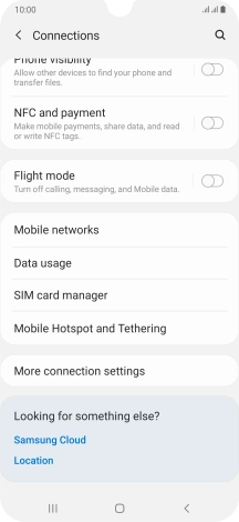 Press SIM card manager.